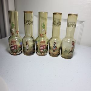 ❤ 5 LIQUOR GLASSES